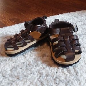 Cute brown sandals
